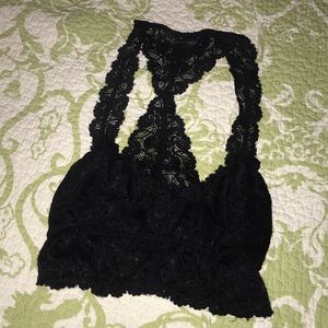 Black bralette